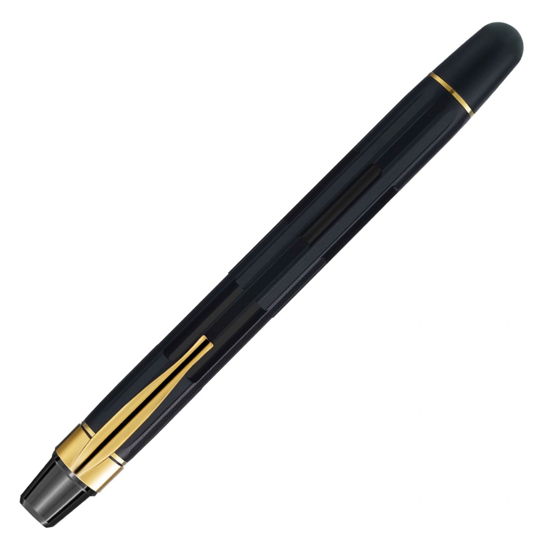 Nahvalur Eclipse Black Gold Fountain Pen