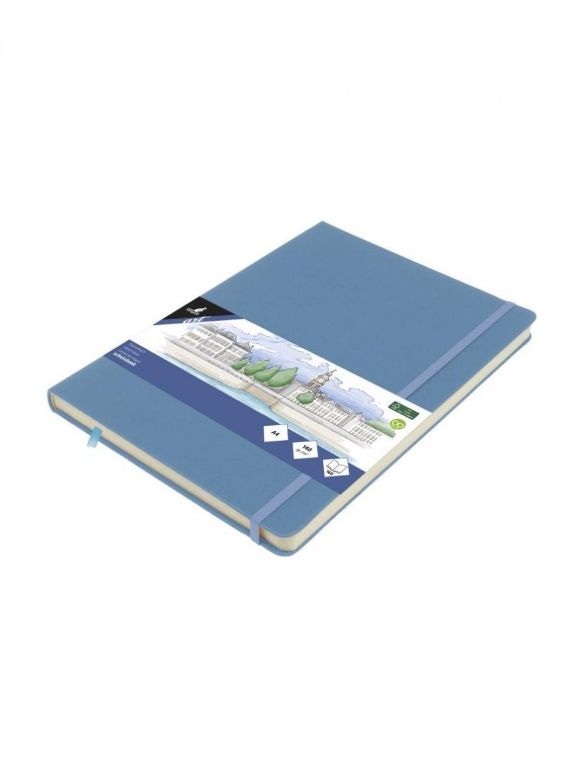 Sketchbook( Σκληρό Εξώφυλλο) A4 Sky Blue 140gr, 160 σελ K-861335 Kangaro