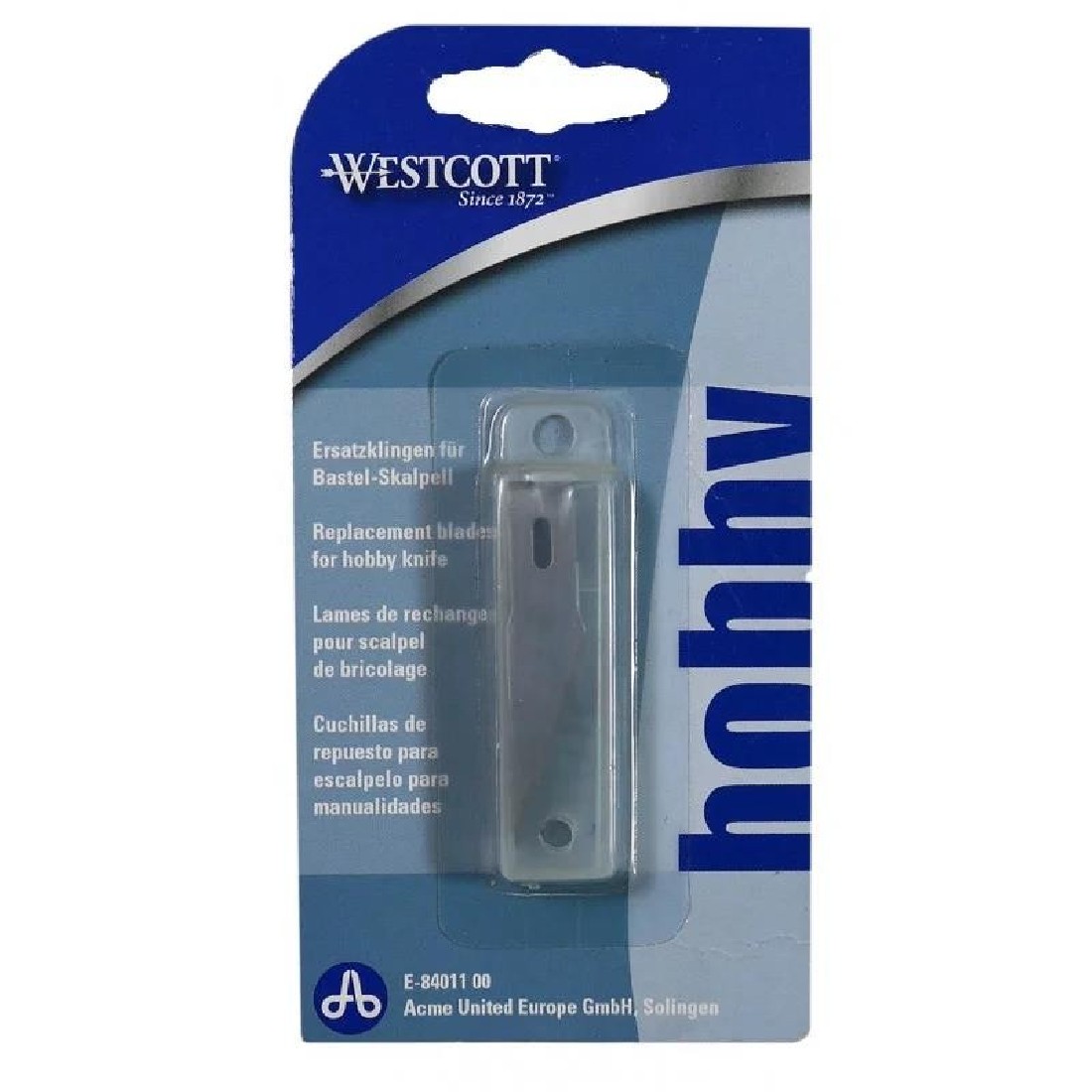 Ανταλλακτικές λεπίδες 10 τμχ  Ε-84010 Westcott