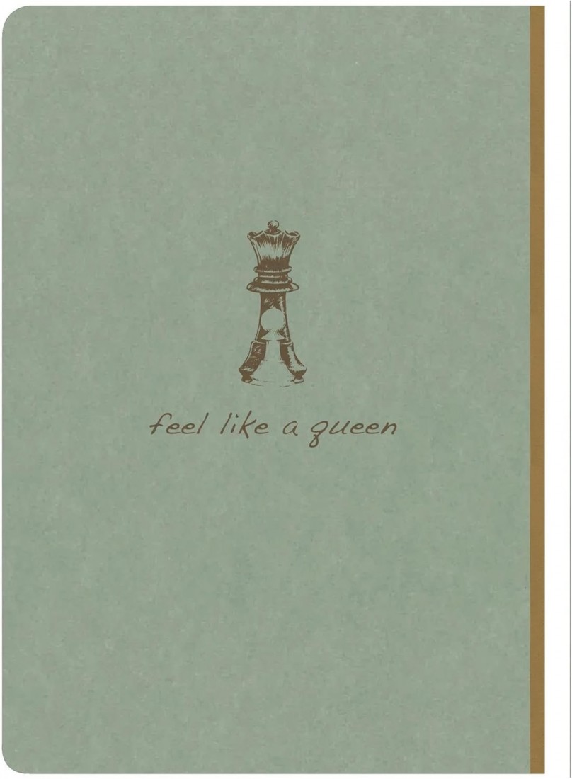 Clairefontaine Rhodia Flying Spirit 107546C Notebook with Thread Binding A5 14.8 x 21 cm 96 Sheets 90 g Lined Grey Green