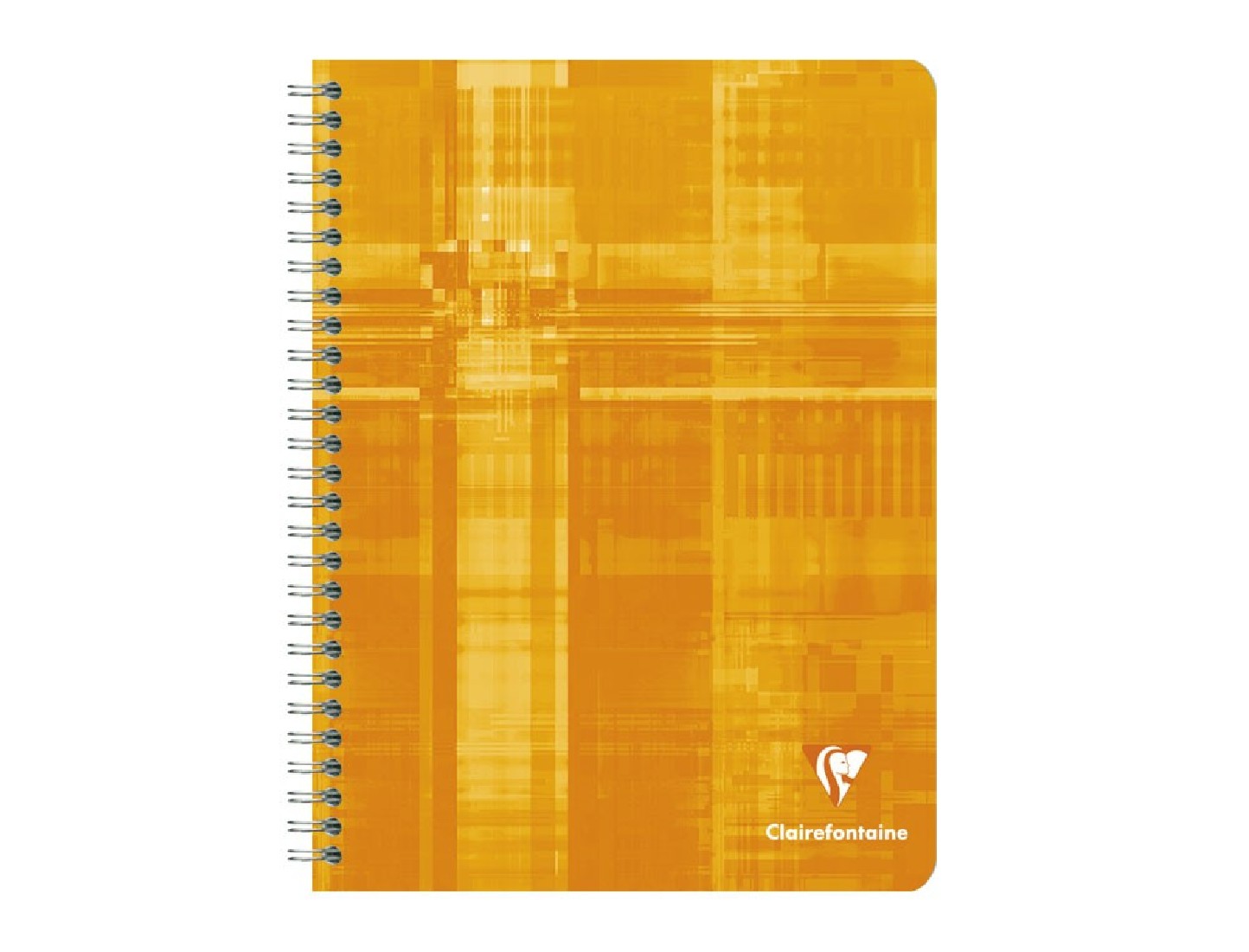 Clairefontaine Rhodia notebook spiral A5 16,5X21cm 180 pages white paper 90gsm ruled 8546c