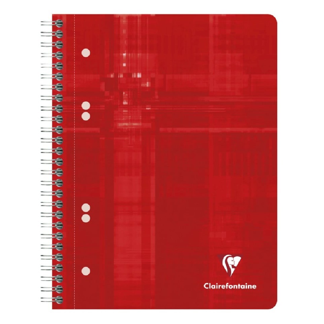Clairefontaine Rhodia notebook spiral A5 16,5X21cm 160 pages white paper 90gsm ruled pounched 8576c