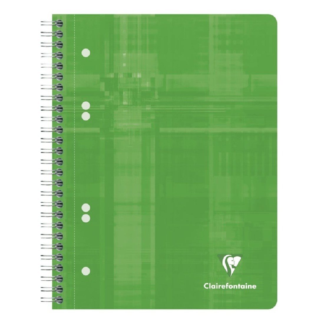 Clairefontaine Rhodia notebook spiral A5 16,5X21cm 160 pages white paper 90gsm ruled pounched 8576c