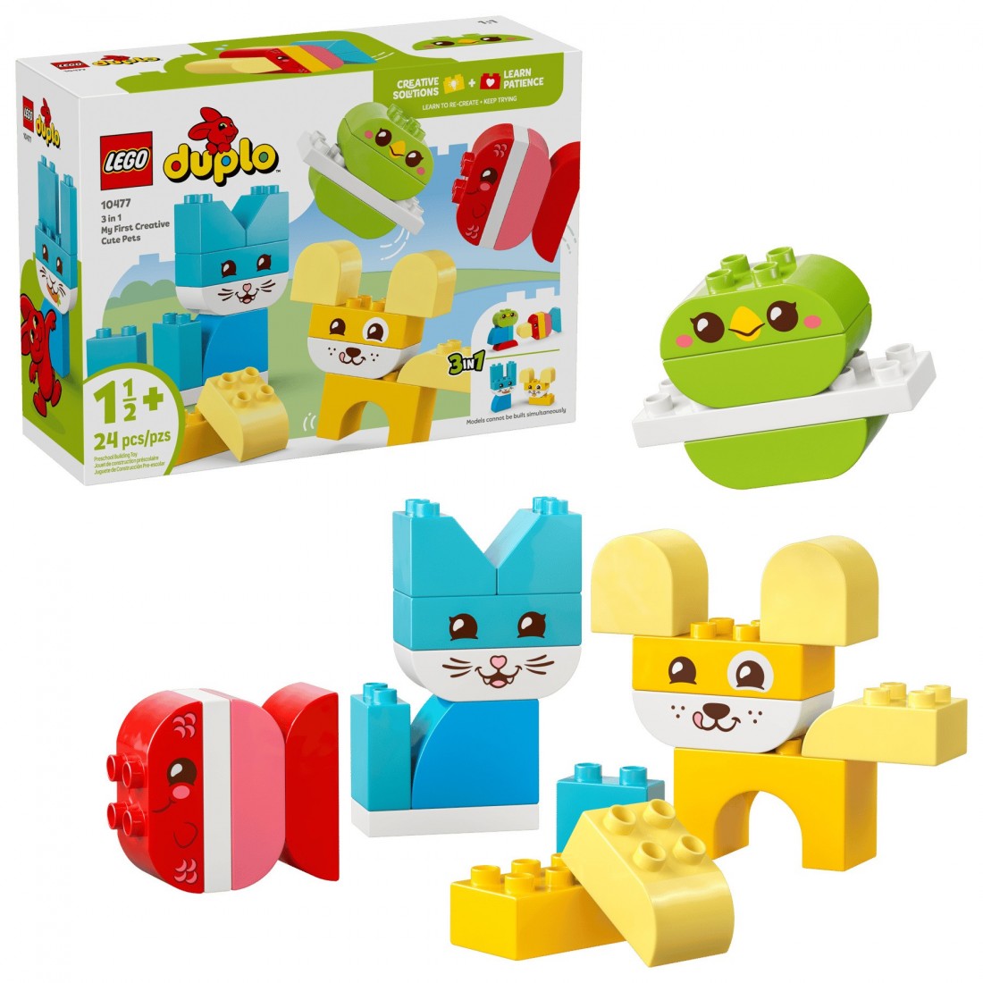 3 in 1 Creative Cute Pets 10477 Lego Duplo