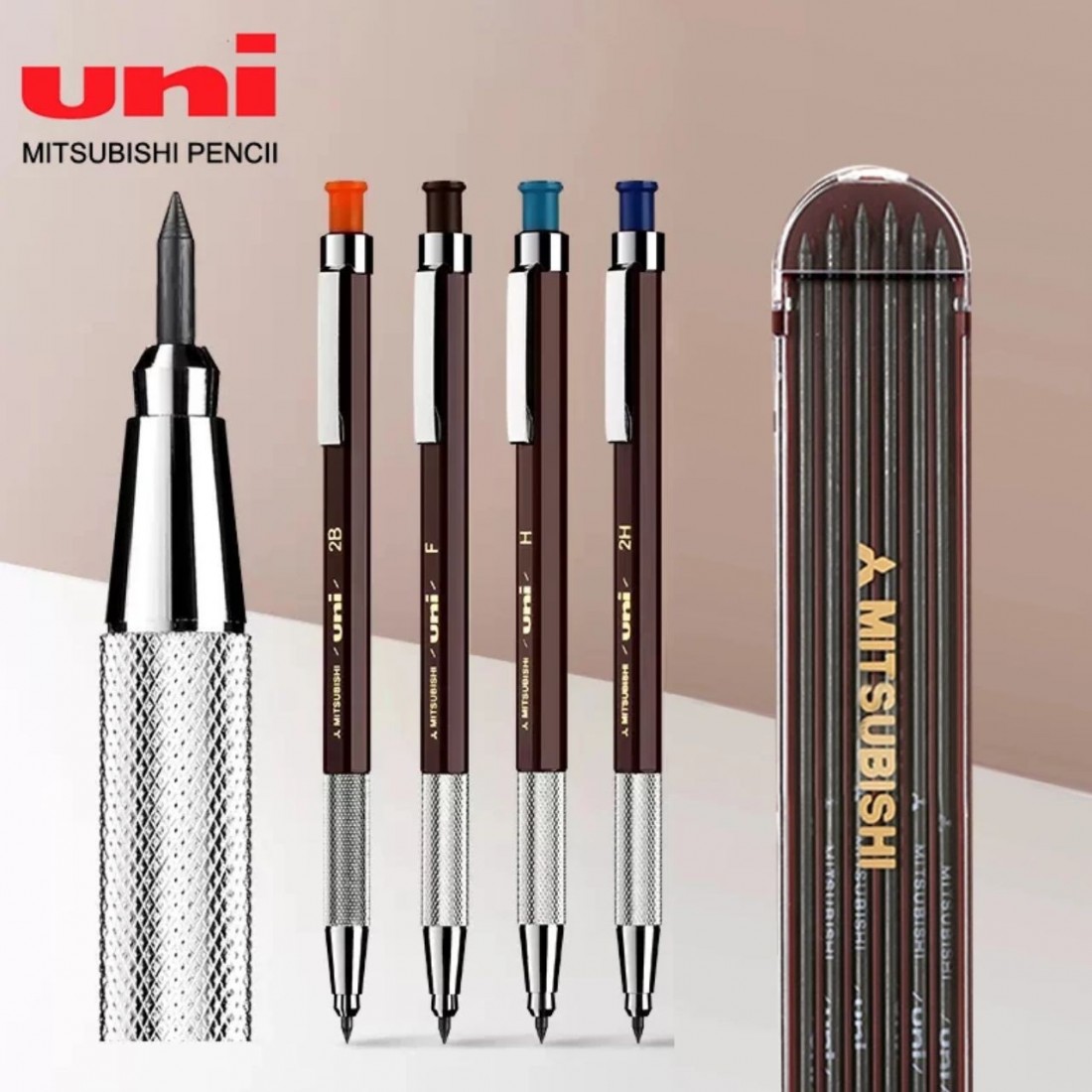 Uni Mitsubishi clutch pencil 2mm MH-500