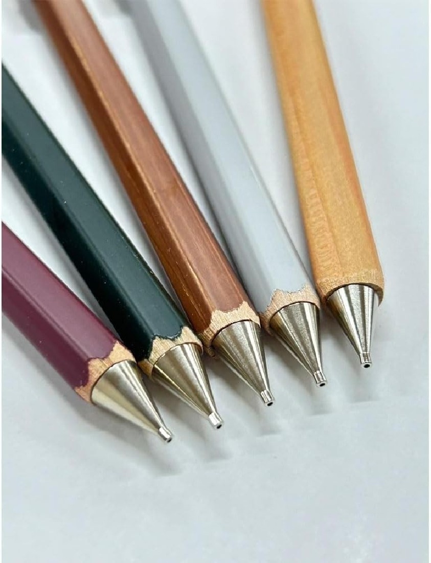 Kitaboshi North Star Mechanical Pencil  W07-600N 0.7 mm Wood Grain 42001