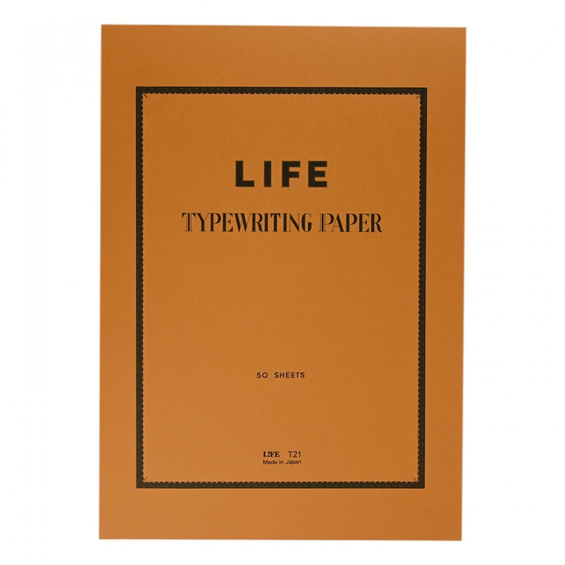 Life notebook typewriting paper A4 50 sheets T21