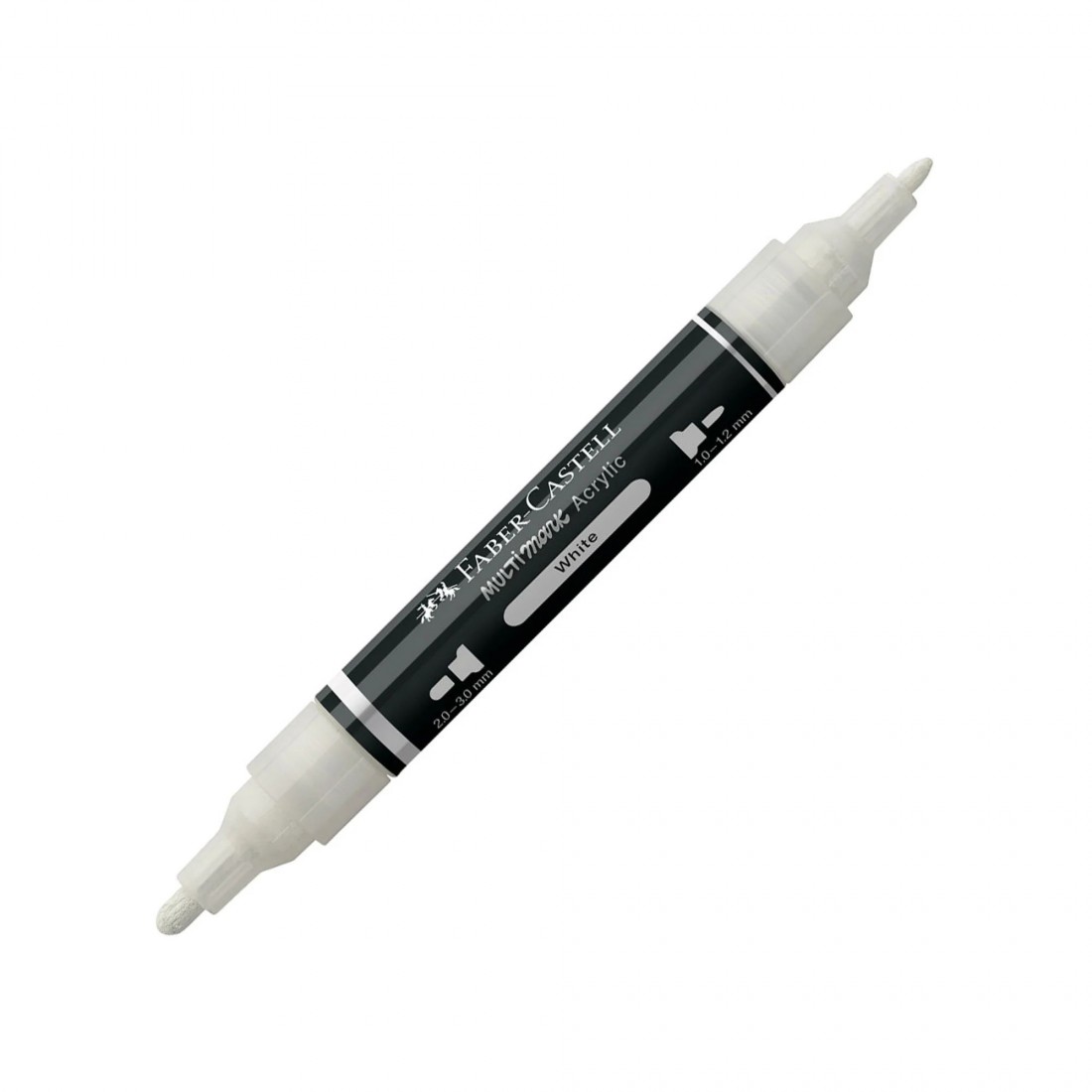 Faber Castell Black Edition Shake and Paint Acrylic Markers White 185901