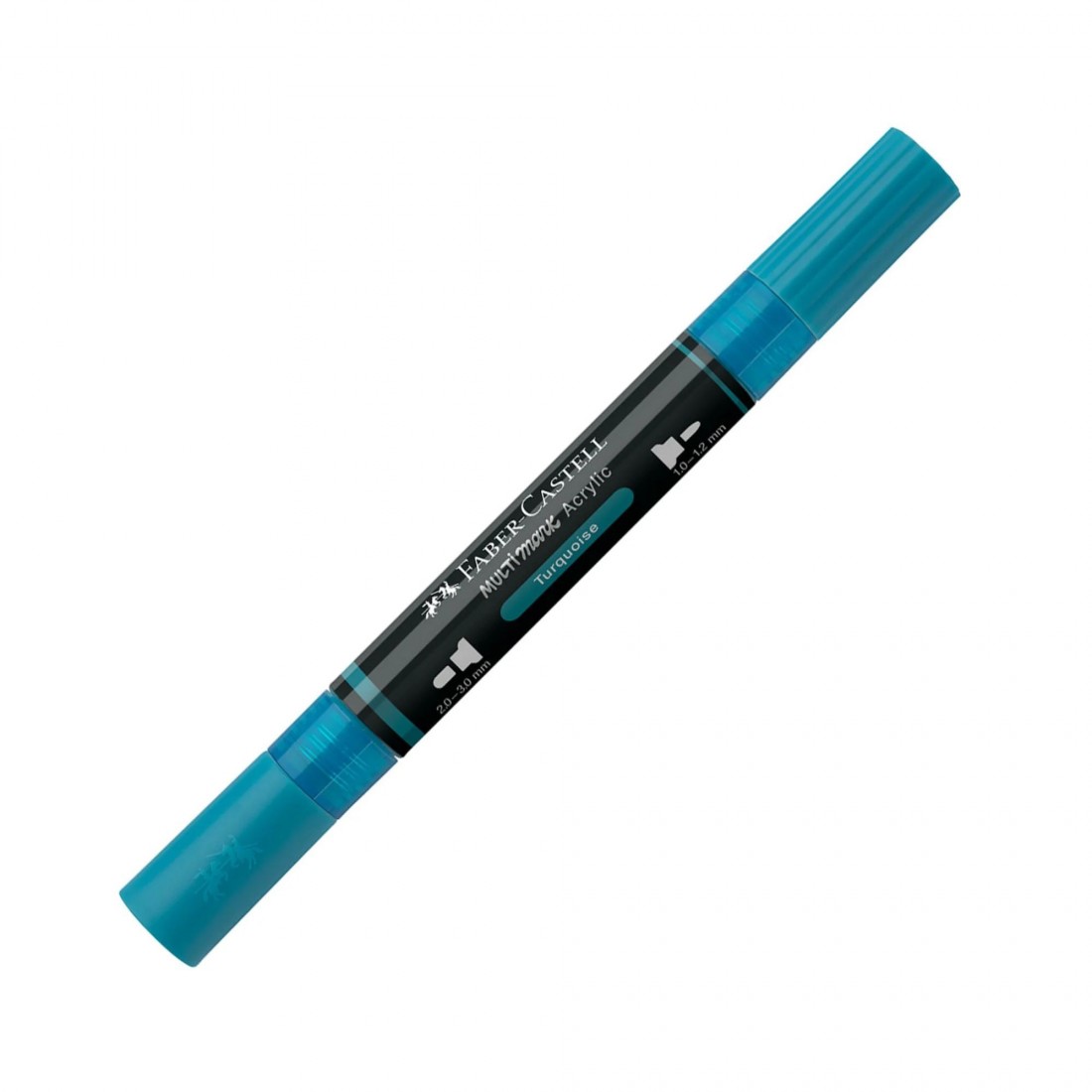 Faber Castell Black Edition Shake and Paint Acrylic Markers Turquoise 185913