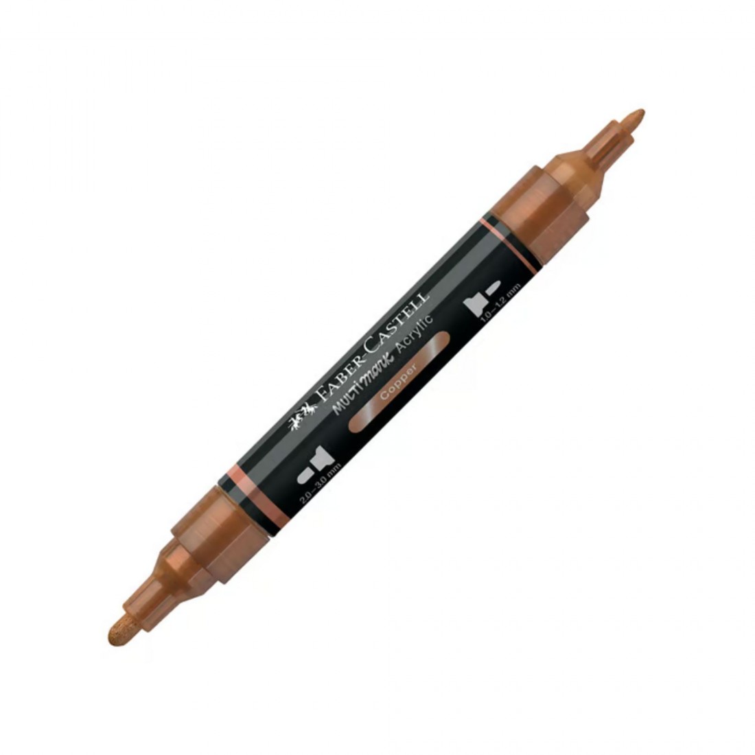 Faber Castell Black Edition Shake and Paint Acrylic Markers Copper 185952