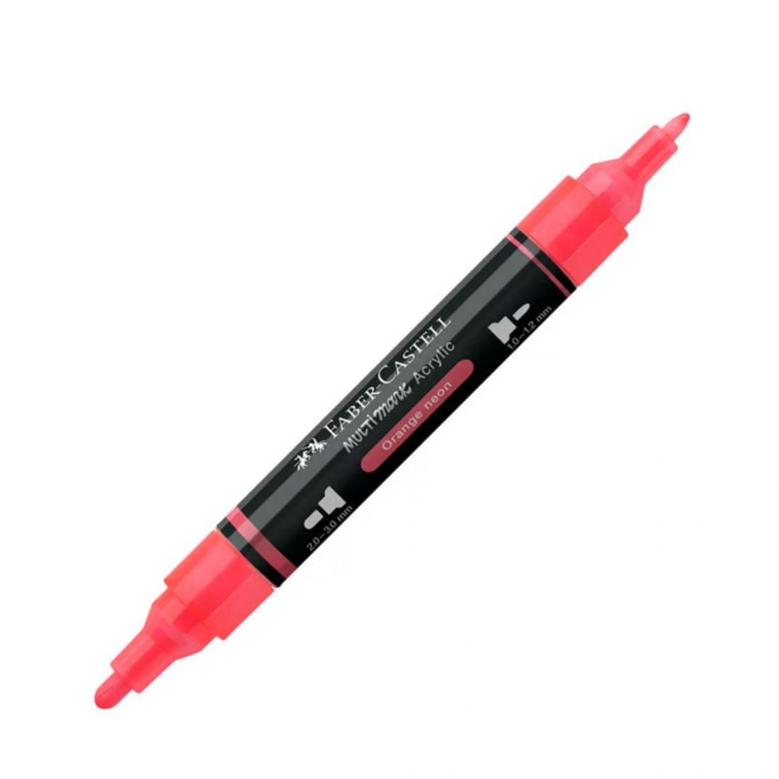 Faber Castell Black Edition Shake and Paint Acrylic Markers Neon Orange 185955