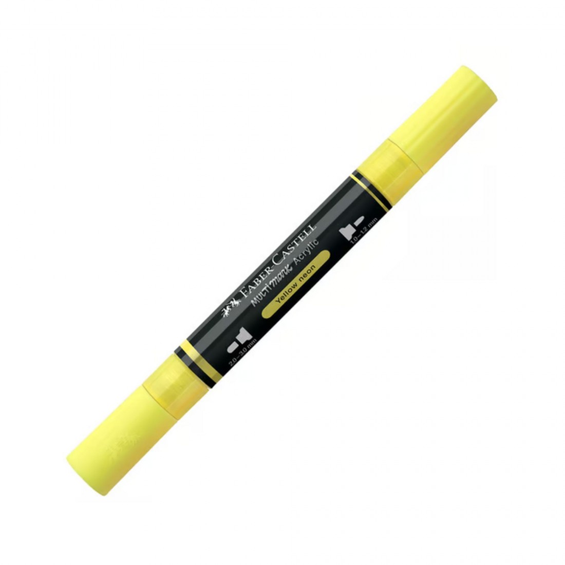 Faber Castell Black Edition Shake and Paint Acrylic Markers Neon Yellow 185956