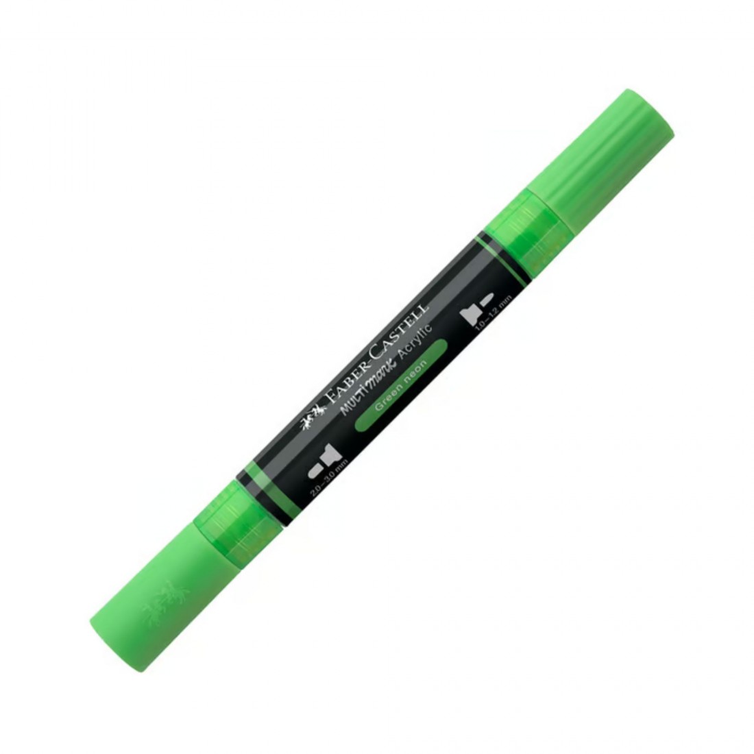 Faber Castell Black Edition Shake and Paint Acrylic Markers Neon Green 185957