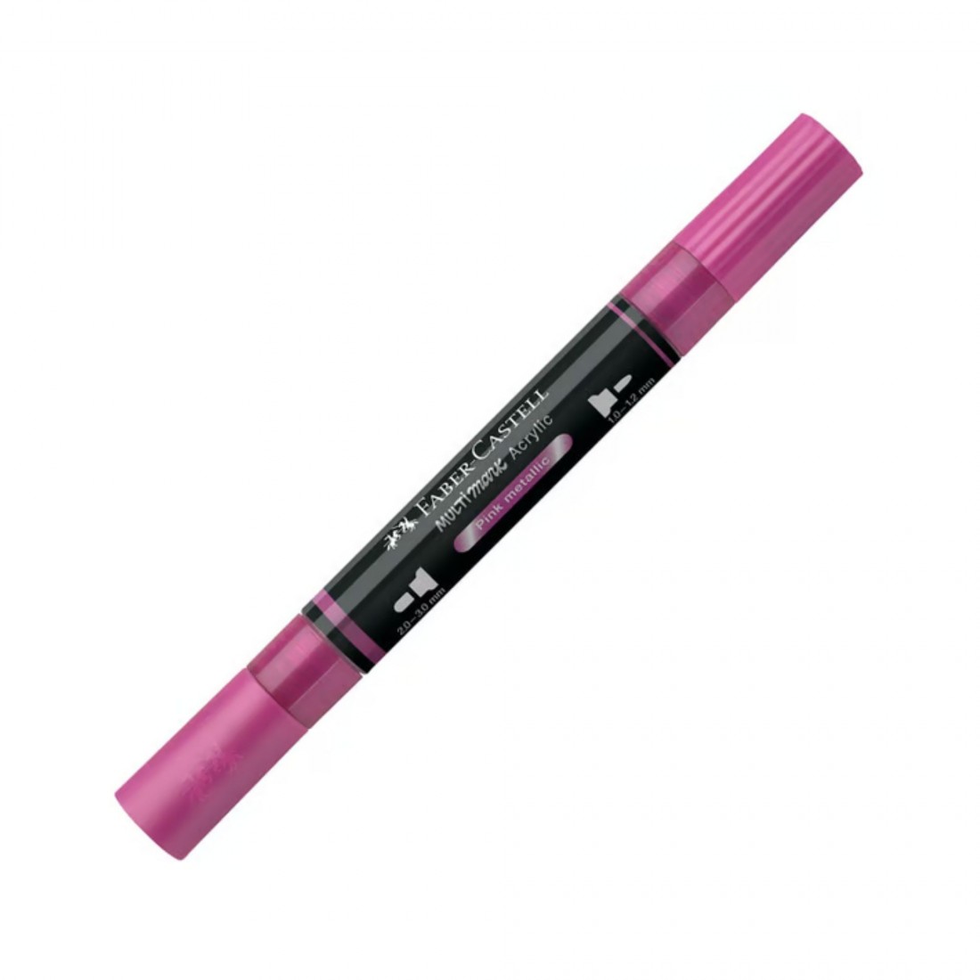 Faber Castell Black Edition Shake and Paint Acrylic Markers Mettalic Pink 185990