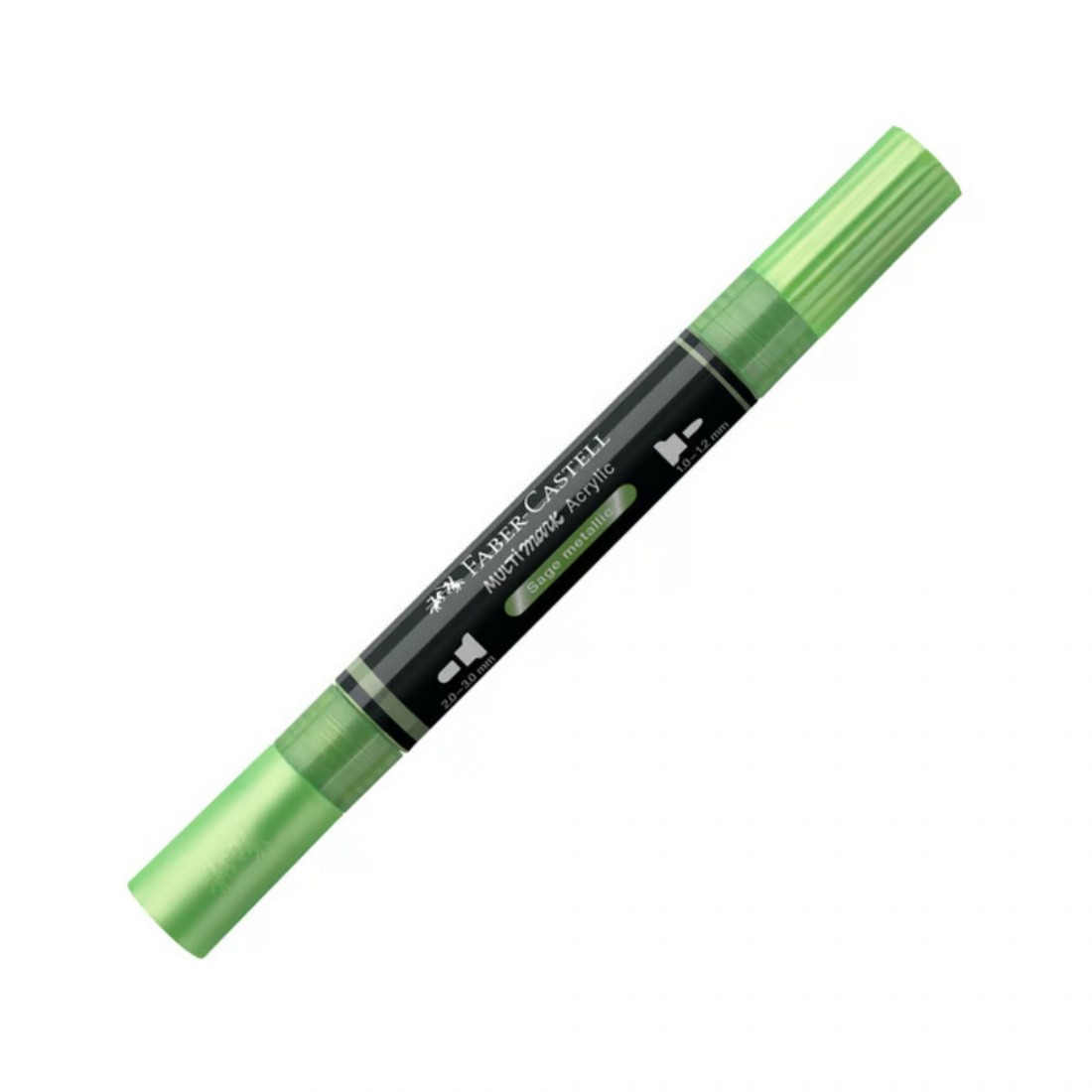 Faber Castell Black Edition Shake and Paint Acrylic Markers Mettalic Sage 185994