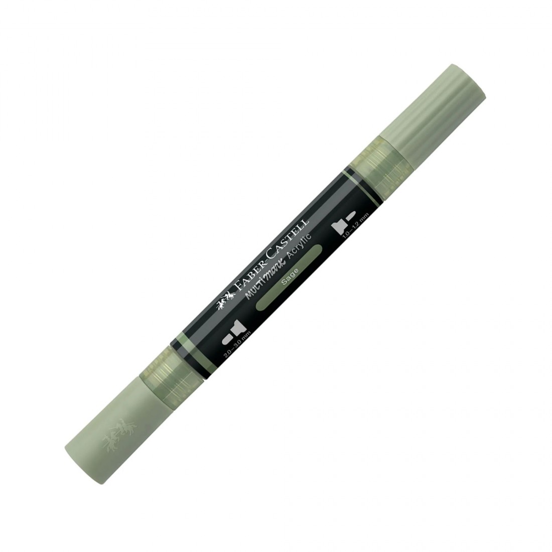 Faber Castell Black Edition Shake and Paint Acrylic Markers Sage 185972
