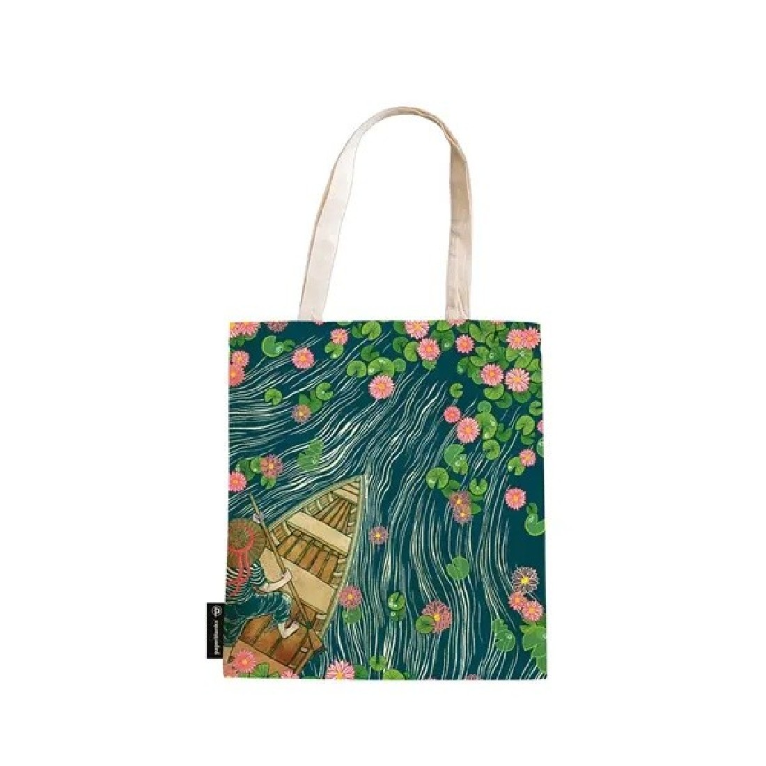 Paperblanks canvas bag Lotus Rever