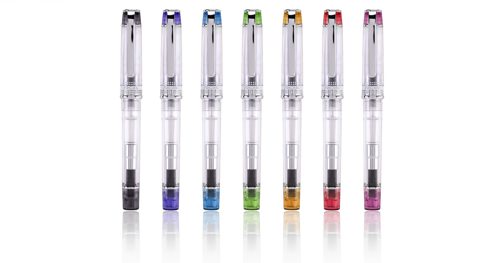 Pilot Prera demonstrator green with converter fountain pen