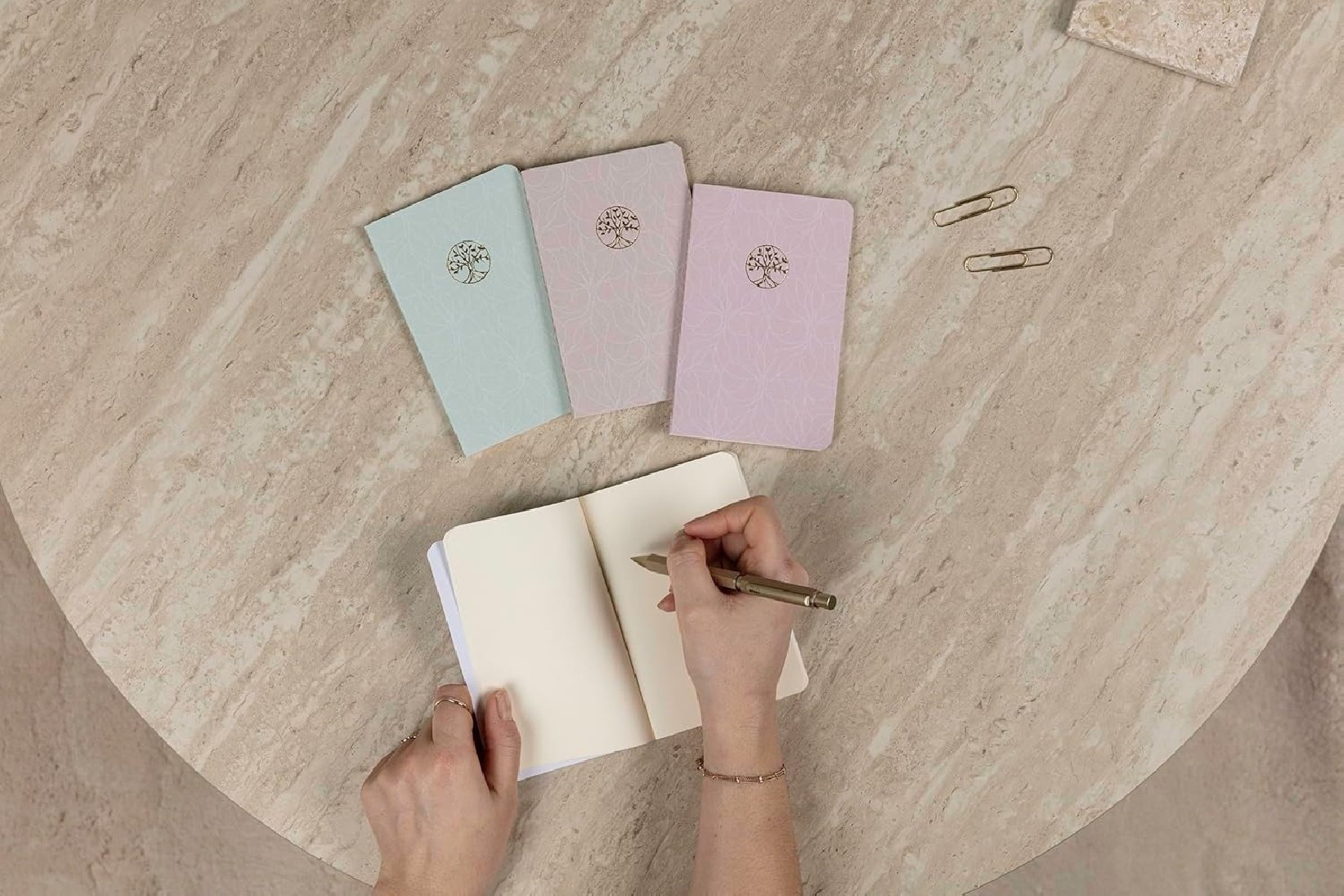 Clairefontaine Rhodia notebook Inspire, 9x14cm, unlined, ivoire 90gsm, 96pages, 116082