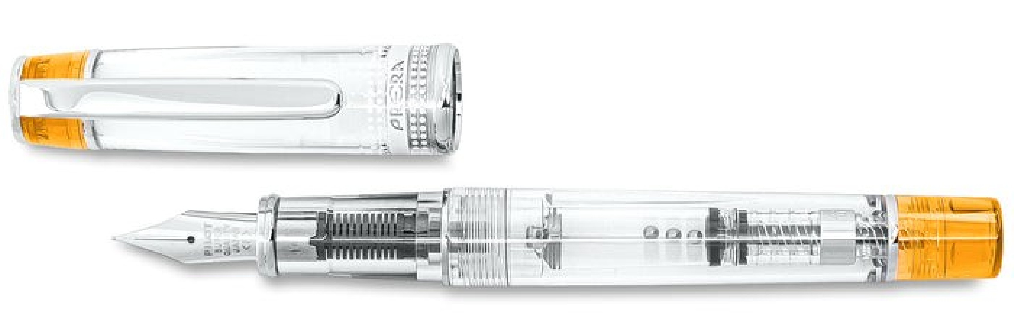 Pilot Prera demonstrator Orange with converter fountain pen