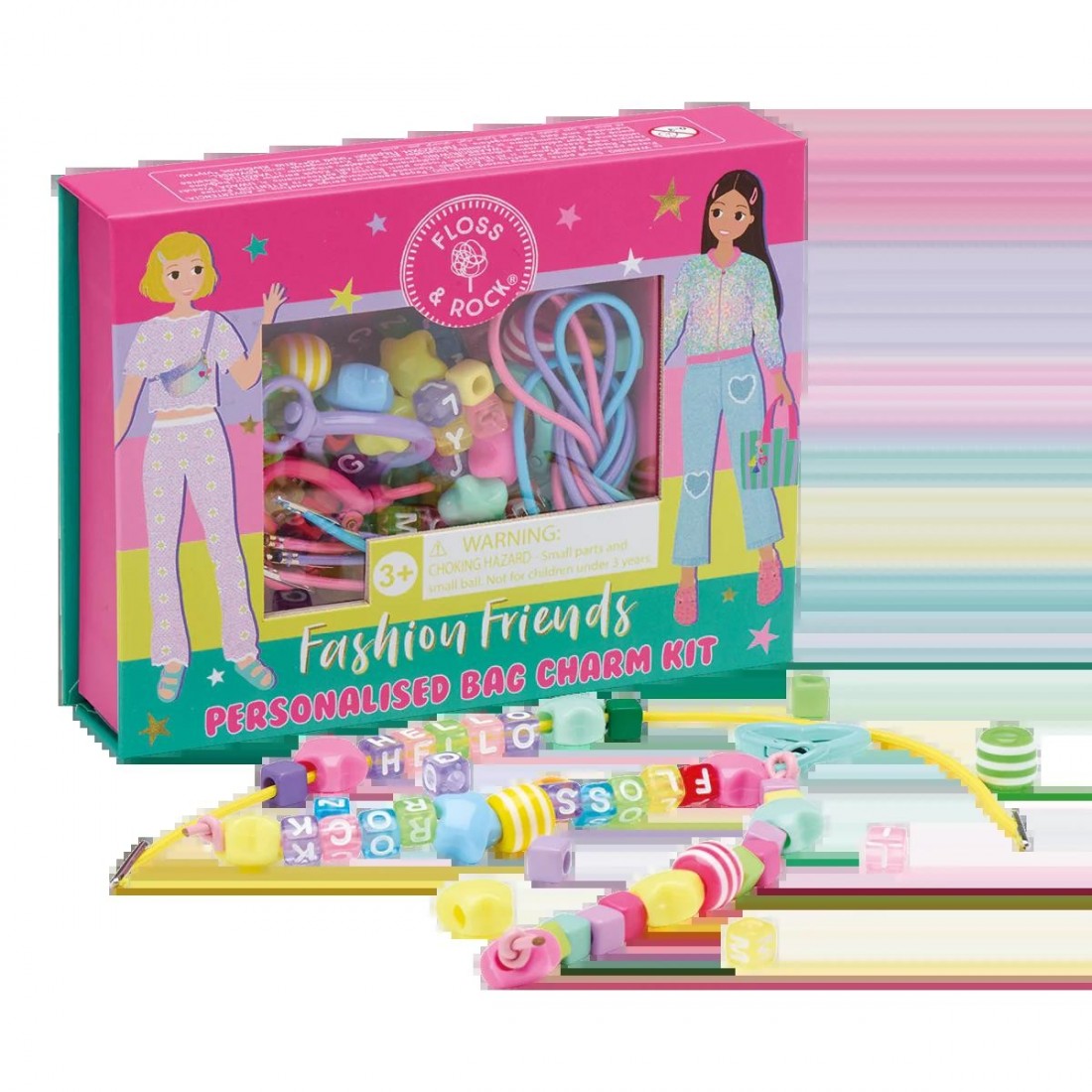 Floss & Rock Fashion Friends Σετ Κατασκευής Μπρελόκ 52P6352