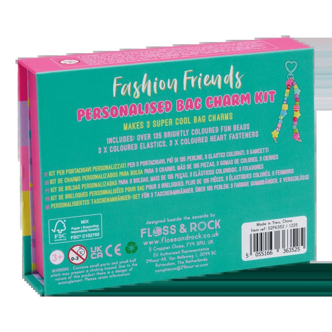 Floss & Rock Fashion Friends Σετ Κατασκευής Μπρελόκ 52P6352