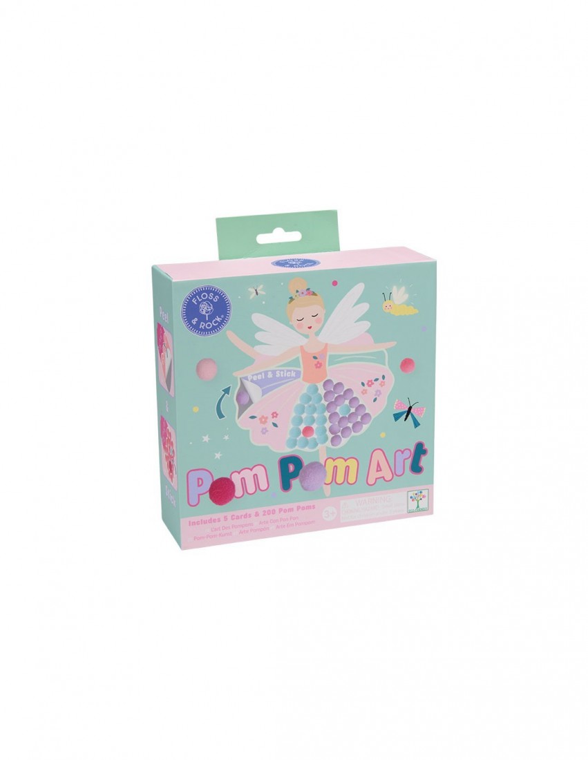 Floss & Rock Enchanted Pom Pom Art 52P6266
