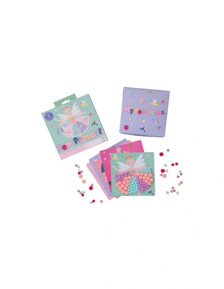 Floss & Rock Enchanted Pom Pom Art 52P6266