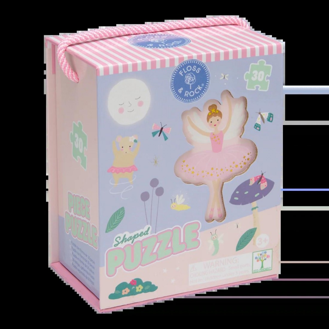 Floss & Rock Puzzle με Σχήμα Enchanted 30τμχ. 52P6279