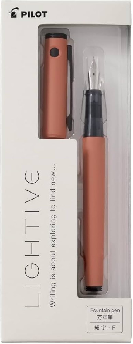 Pilot Lightive Coral Matte Fountain Pen