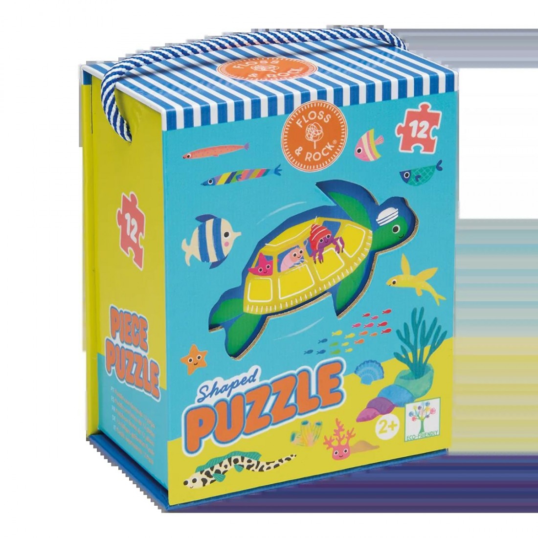 Floss & Rock Puzzle με Σχήμα Ocean 12τμχ. 52P6275