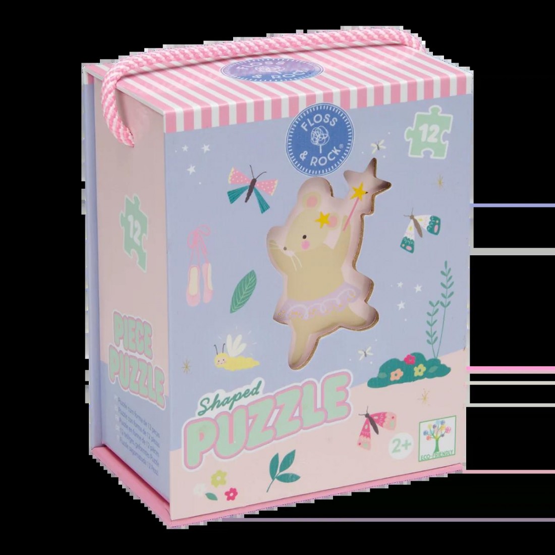 Floss & Rock Puzzle με Σχήμα Enchanted 12τμχ. 52P6273