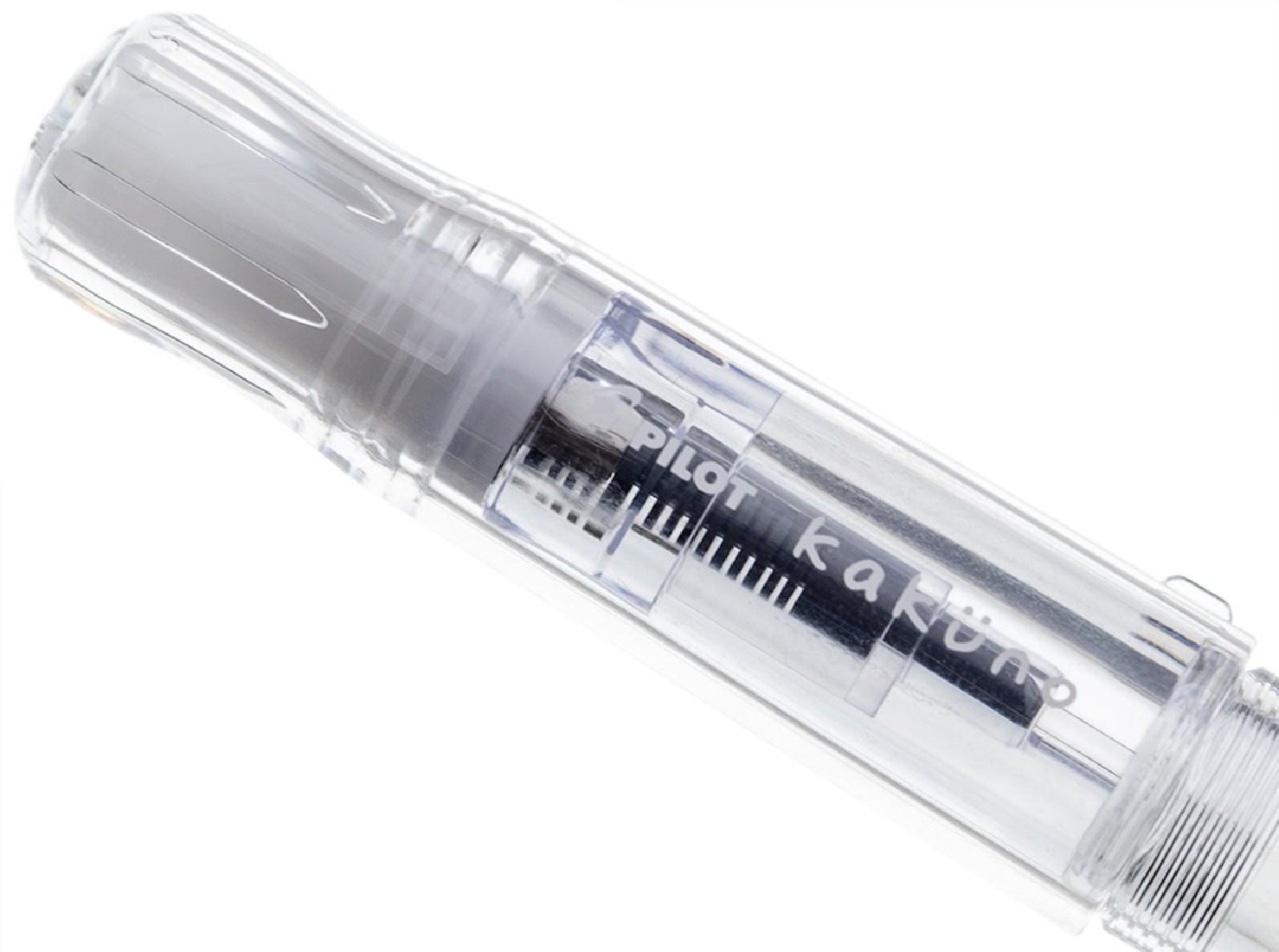 Pilot Kakuno Fountain Pen transparent clear FKA-1SR-NC