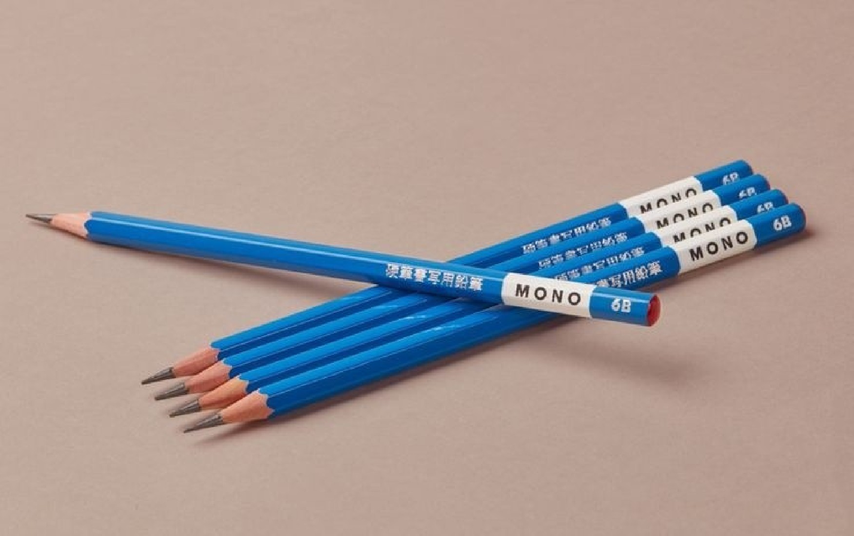 Tombow wooden pencils MONO KM-KKS with core of 3mm, 12pcs