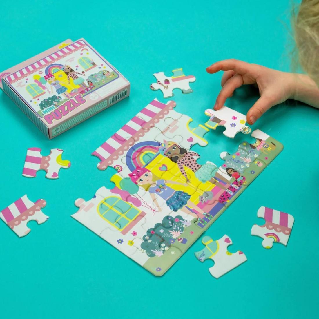 Floss & Rock Mini Puzzle Best Friends 24τμχ. 52P6337