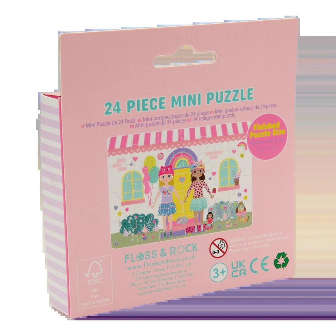 Floss & Rock Mini Puzzle Best Friends 24τμχ. 52P6337