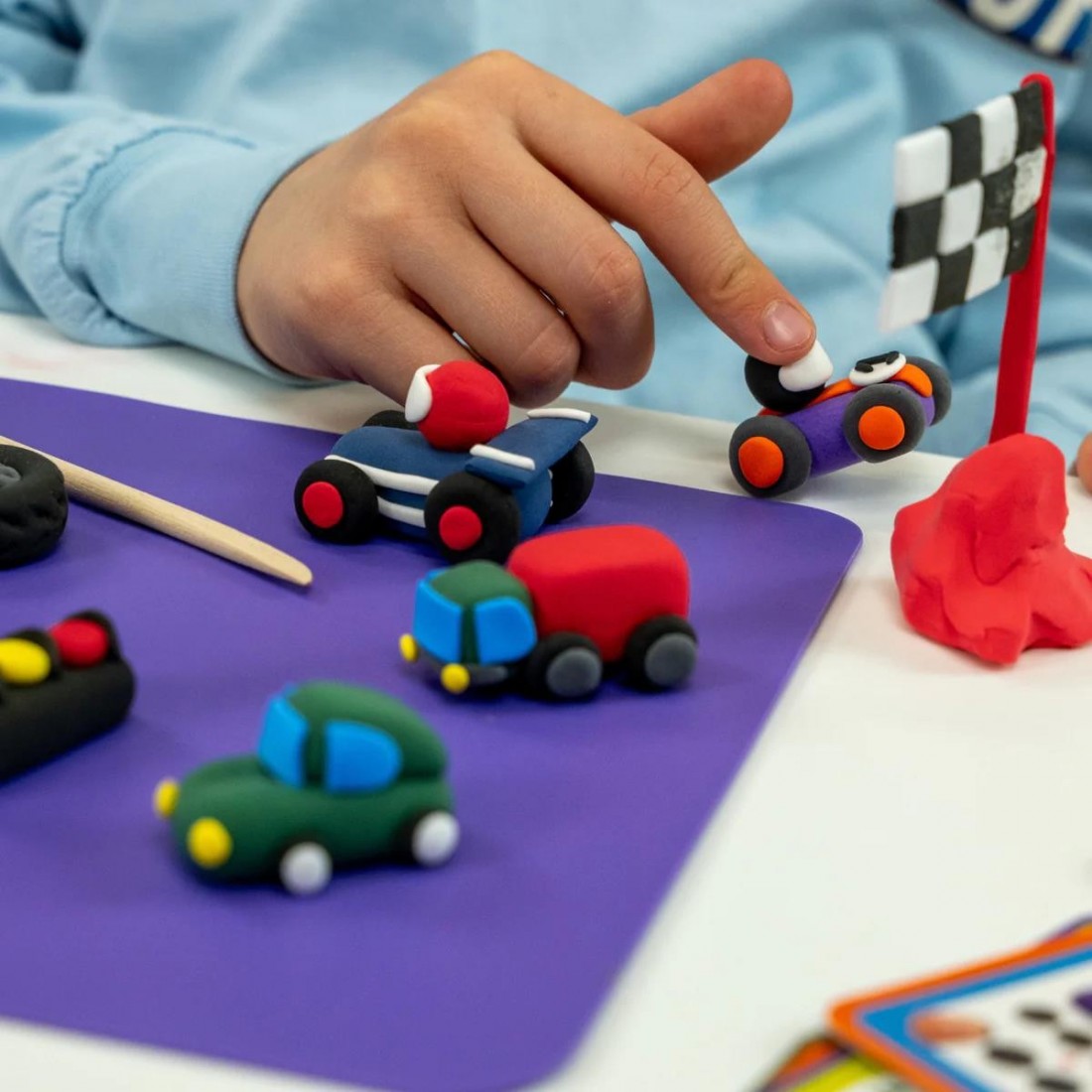 Floss & Rock Clay & Play Παιδικός Πηλός Cars 52P6245