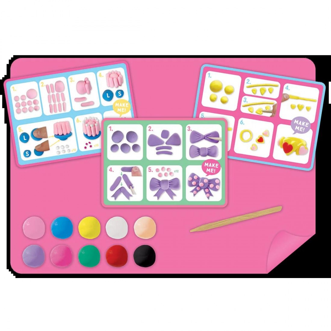 Floss & Rock Clay & Play Παιδικός Πηλός Princess 52P6244