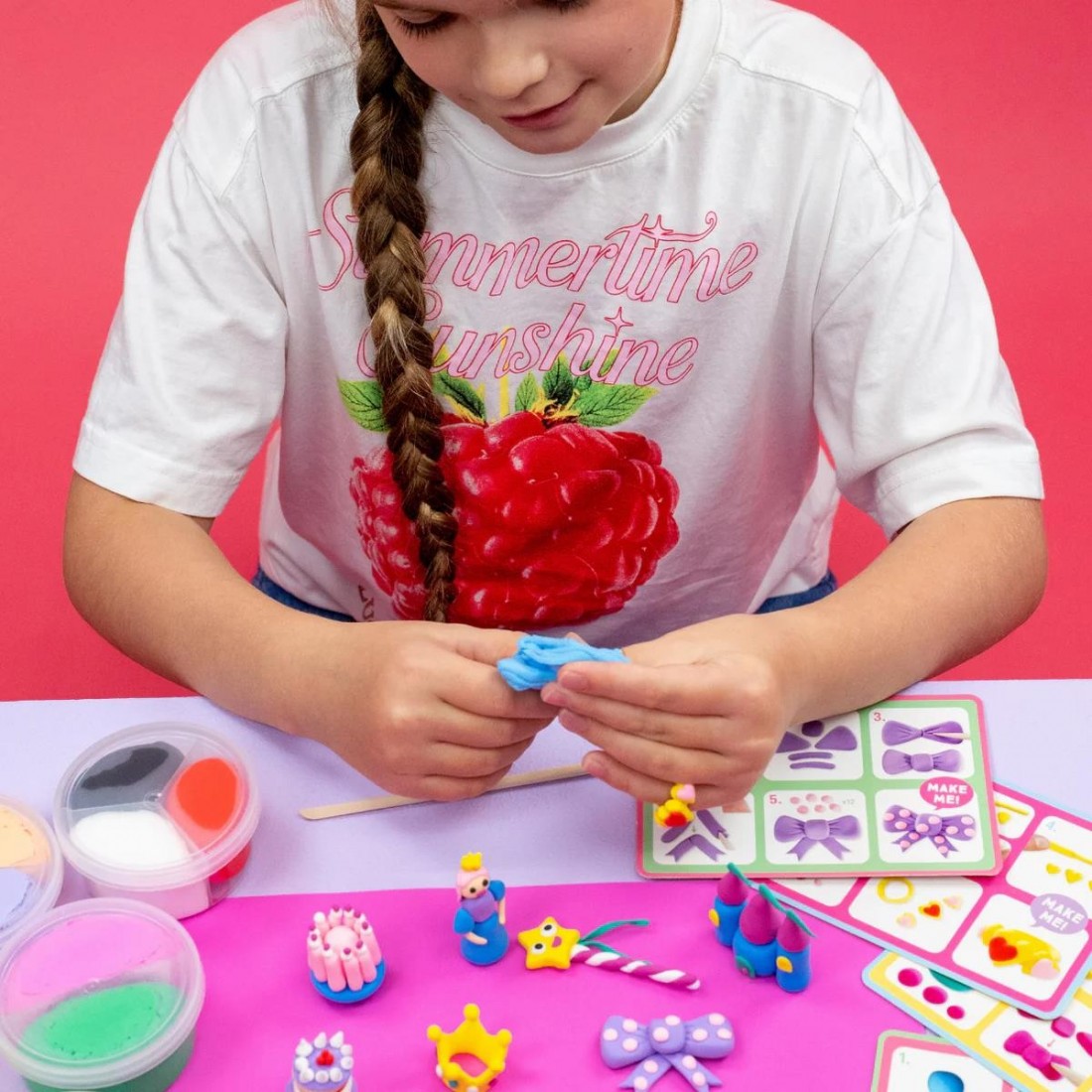 Floss & Rock Clay & Play Παιδικός Πηλός Princess 52P6244