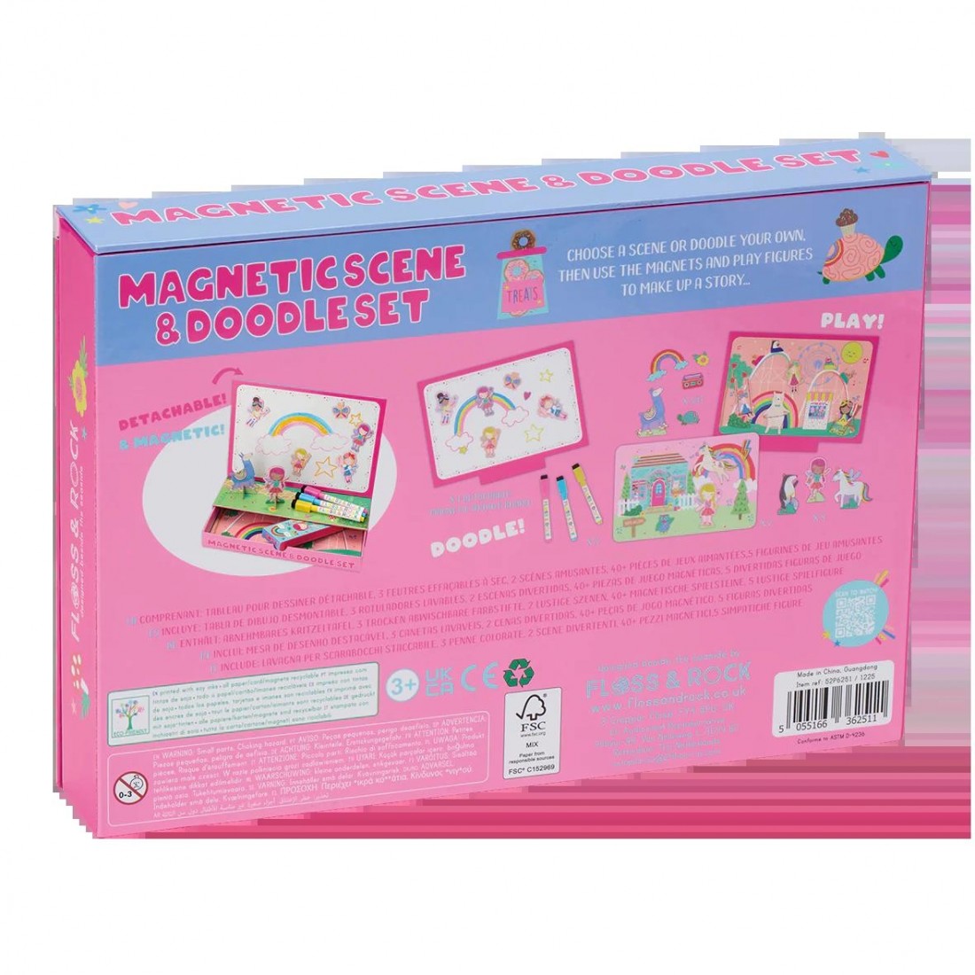 Floss & Rock Μαγνητικό Παιχνίδι και Ζωγραφική Rainbow Fairy 52P6251