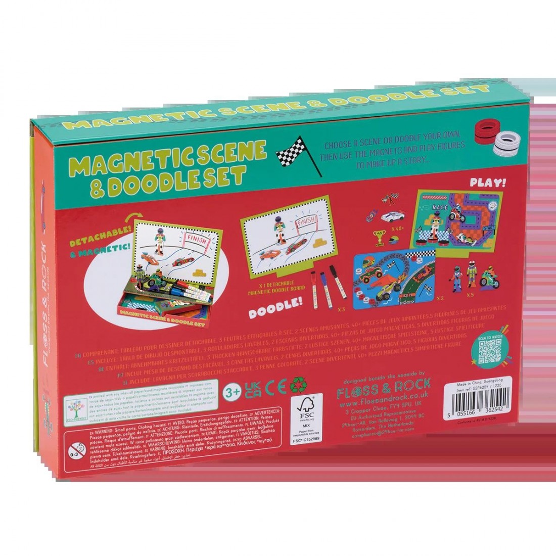 Floss & Rock Μαγνητικό Παιχνίδι και Ζωγραφική Cars 52P6254