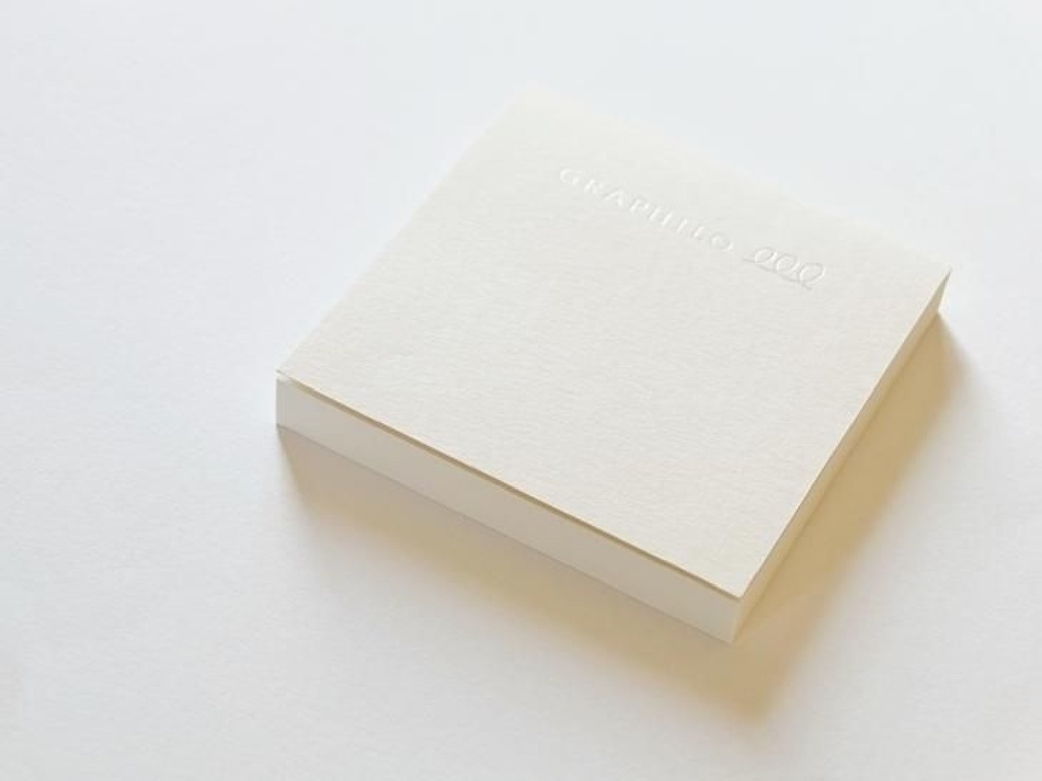 Kobeha Graphilo memo block 85x85mm, 100 pages, plain, 81,4gsm 01-00128