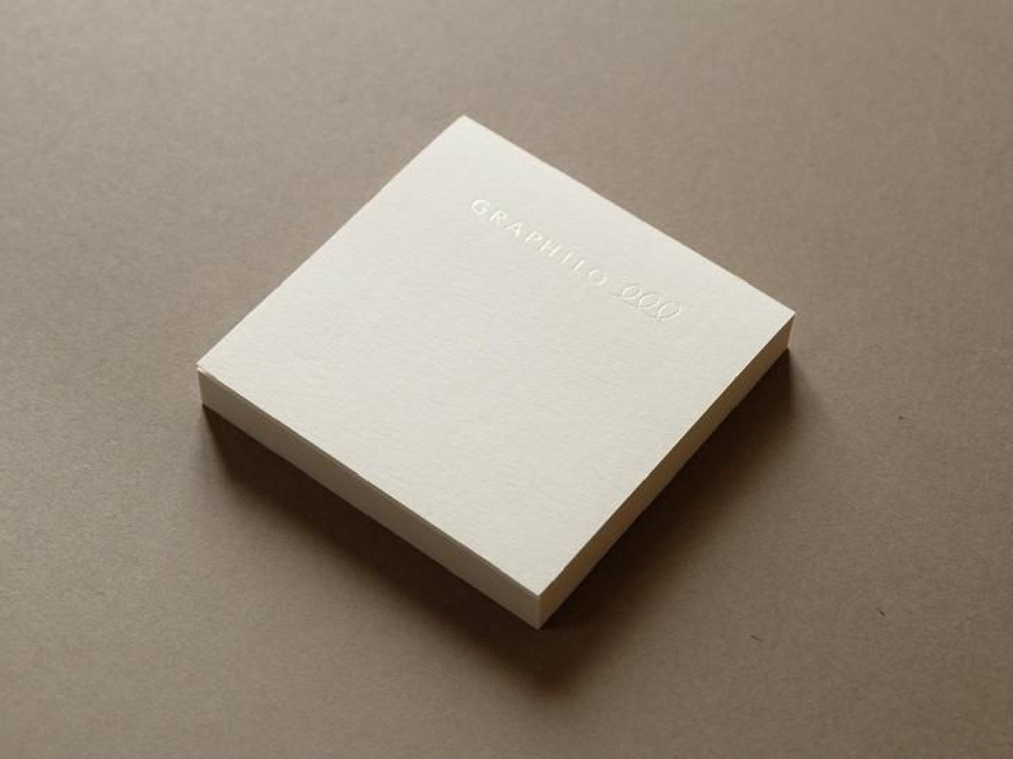 Kobeha Graphilo memo block 85x85mm, 100 pages, plain, 81,4gsm 01-00128