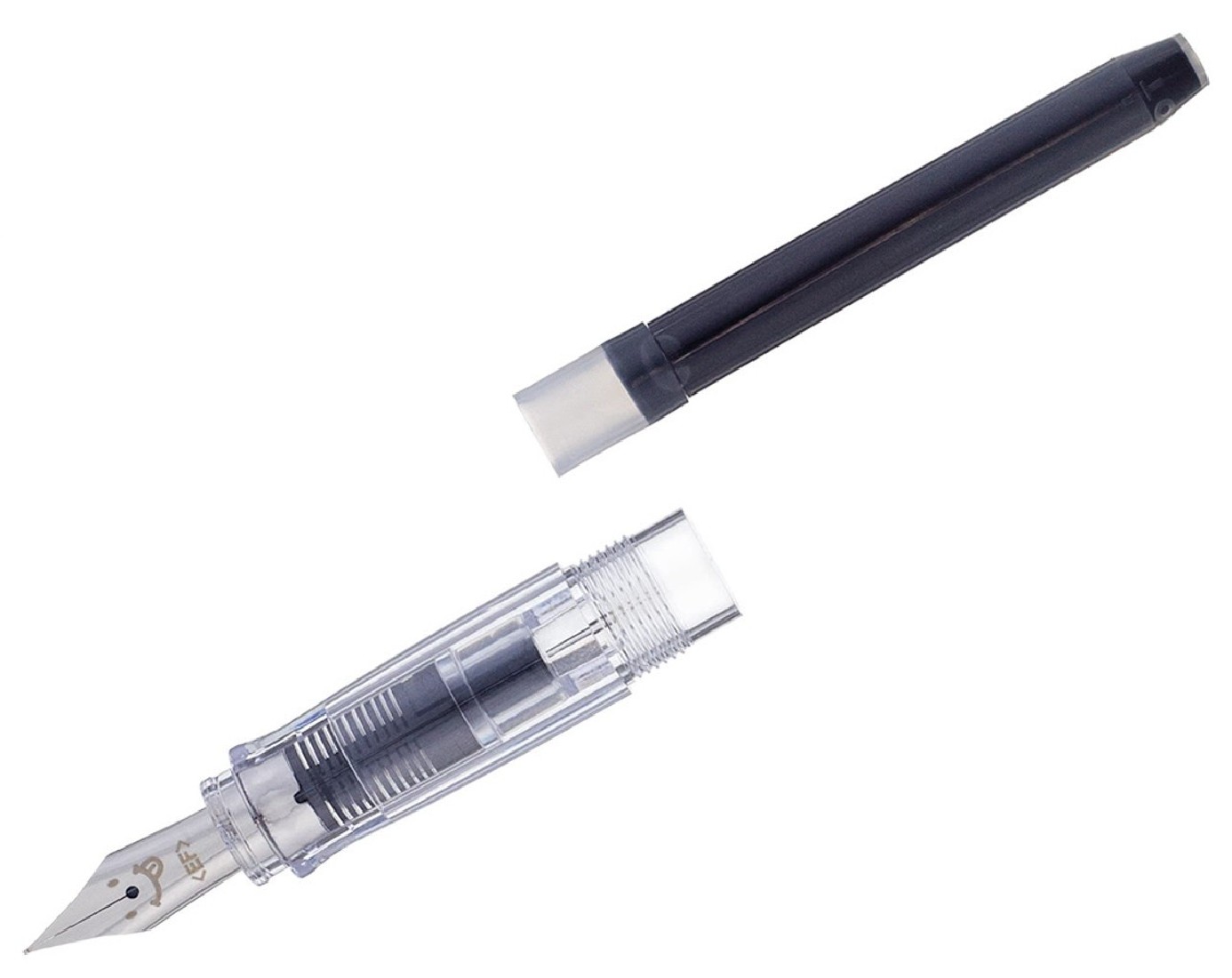 Pilot Kakuno Fountain Pen transparent clear FKA-1SR-NC