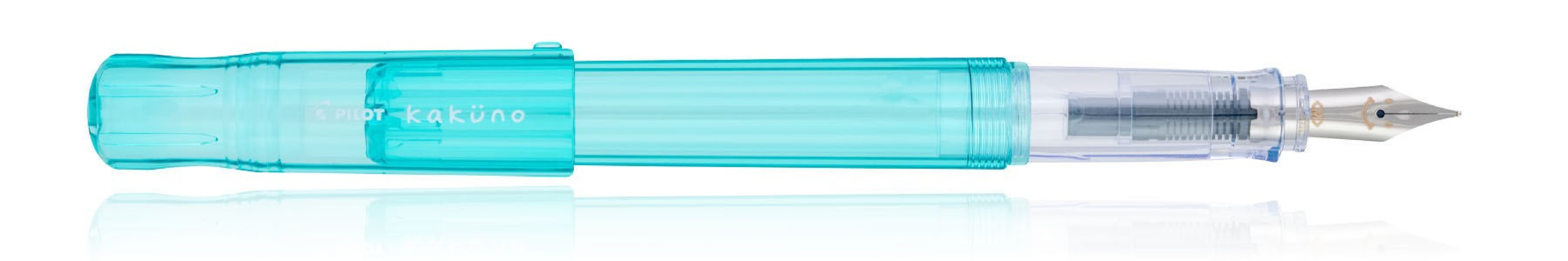 Pilot Kakuno Fountain Pen transparent Green FKA-1SR-KBOG