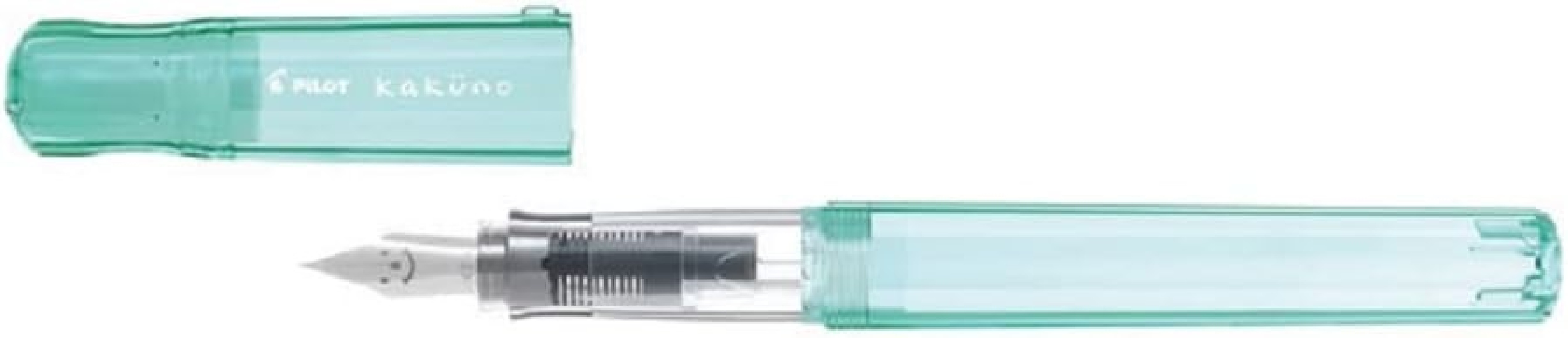 Pilot Kakuno Fountain Pen transparent Green FKA-1SR-KBOG