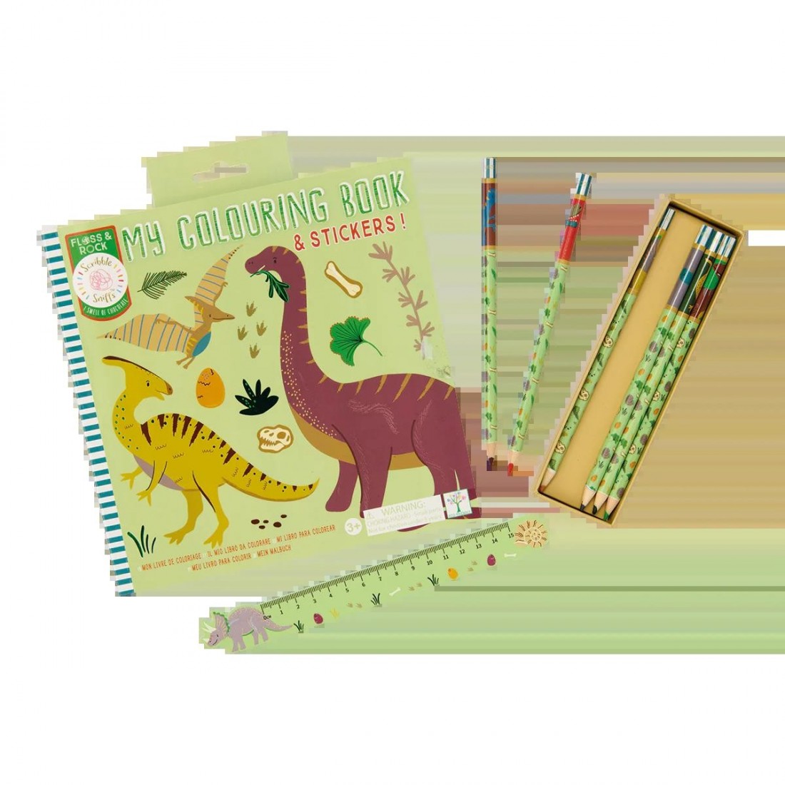 Floss & Rock Το Βιβλίο Ζωγραφικής μου Dino 52P6263