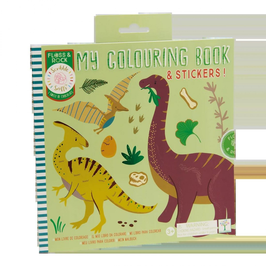 Floss & Rock Το Βιβλίο Ζωγραφικής μου Dino 52P6263