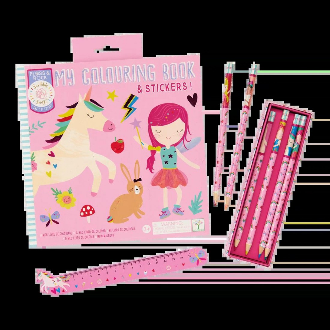 Floss & Rock Το Βιβλίο Ζωγραφικής μου Rainbow Fairy 52P6258