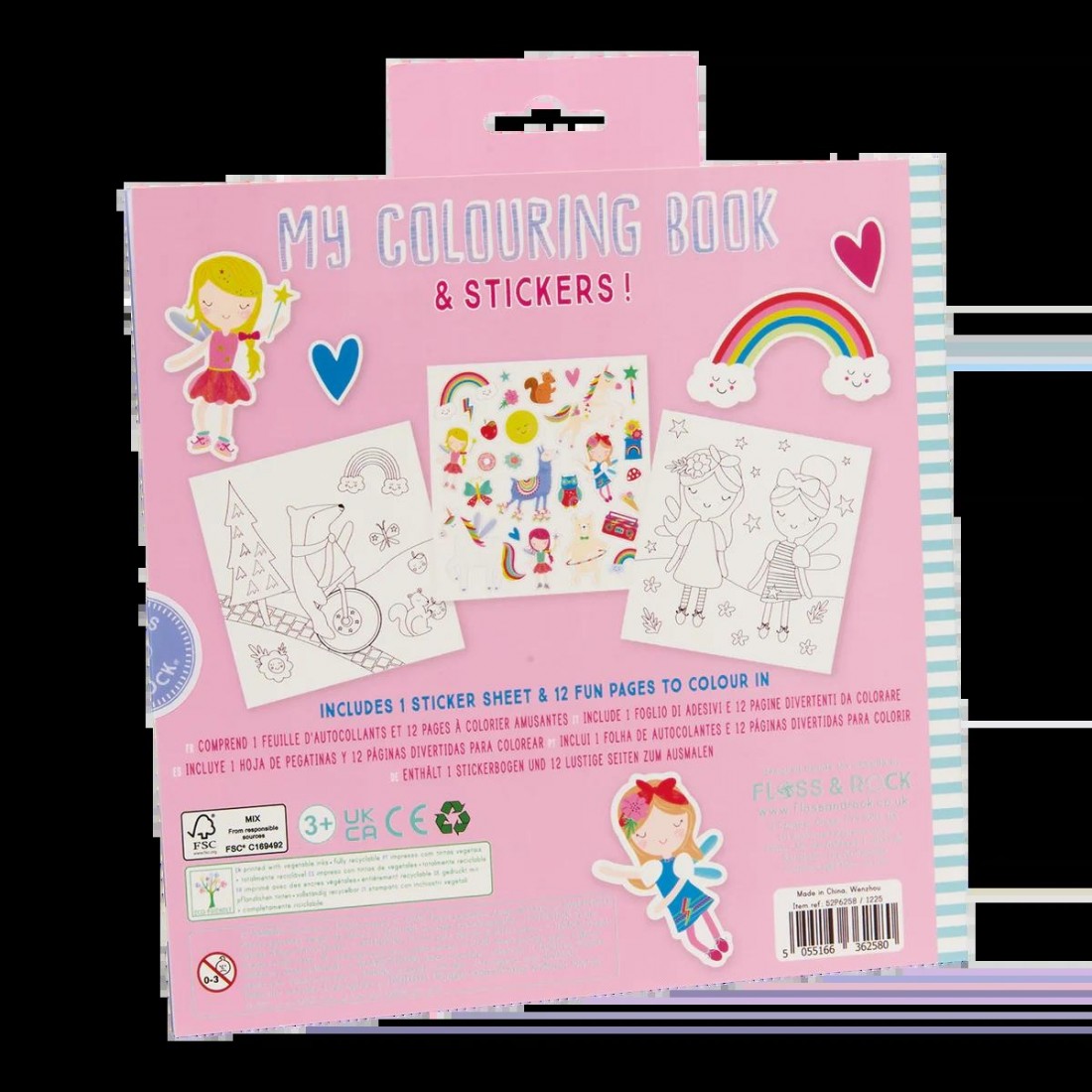 Floss & Rock Το Βιβλίο Ζωγραφικής μου Rainbow Fairy 52P6258